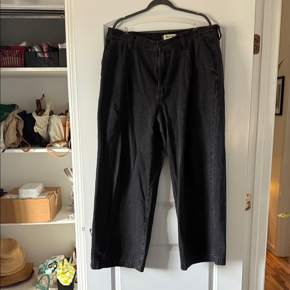 Madewell Charcoal Flare Jeans